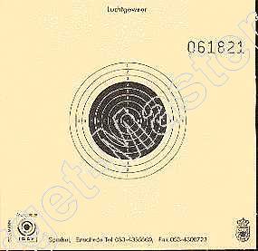 Edelmann 1000 KNSA Paper Targets Air Rifle 10x10 content 250